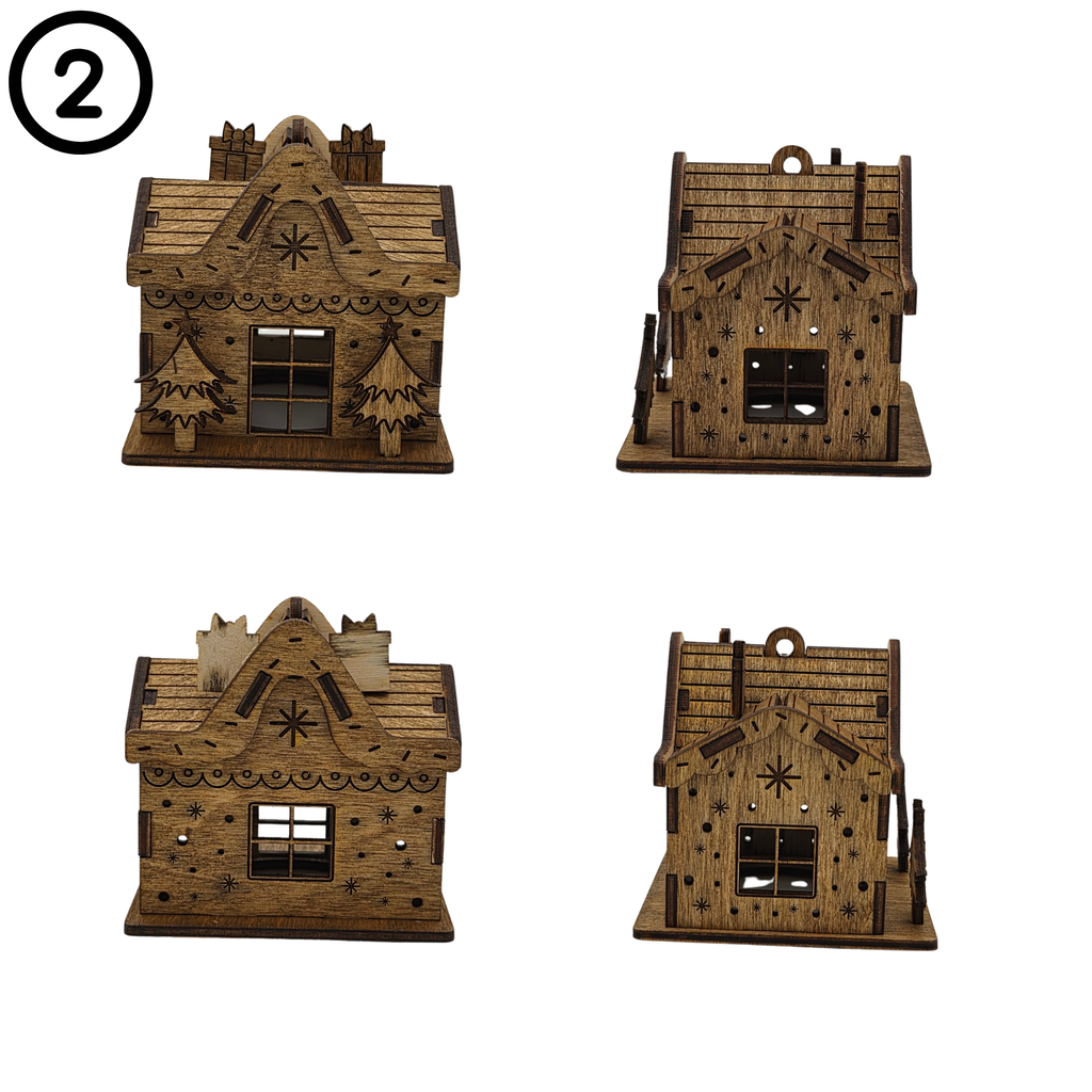 Christmas House Ornaments