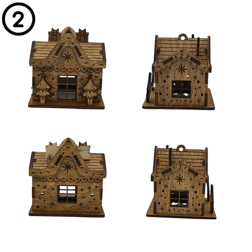 Christmas House Ornaments