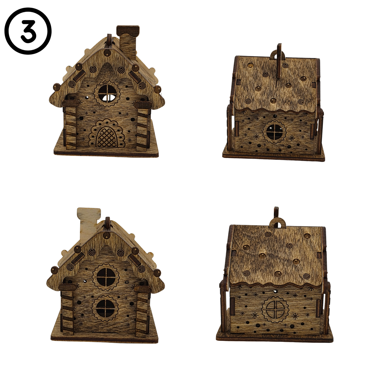 Christmas House Ornaments